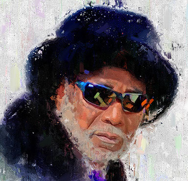 Black Ice Portrait By Carey Muhammad