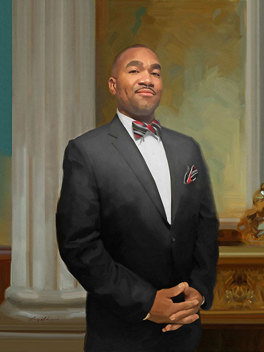 Michael Reese Portrait By Carey Muhammad